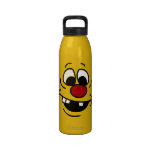 Goofy Face: This is the jerk I punched in the face Water Bottles