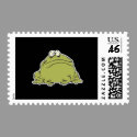 goofy fat frog