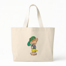 goofy geek troll canvas bags