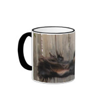 Goofy Gordon Setter Ceramic Mug