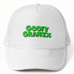Goofy Graffix - Green Letter hat