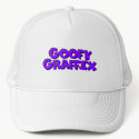 Goofy Graffix - Purple Letter hat