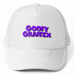 Goofy Graffix - Purple Letter hat