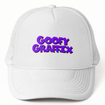 Goofy Graffix - Purple Letter hat