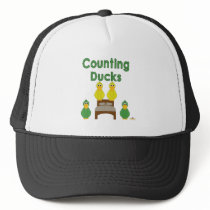 Goofy Green And Yellow Ducks Counting Ducks hats by animalacres Goofy Green And Yellow Ducks Counting Ducks hats