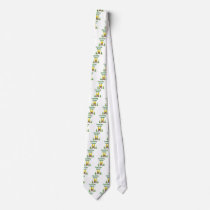 Goofy Green And Yellow Ducks Counting Ducks ties by animalacres Goofy Green And Yellow Ducks Counting Ducks ties