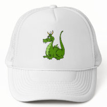 Goofy Green Dragon Hat