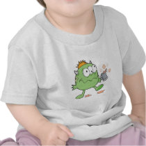 goofy green drunk monster cutie shirts