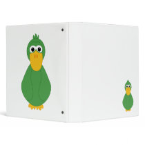 Goofy Green Duck binders