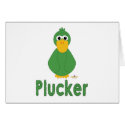 Goofy Green Duck Plucker cards by animalacres Goofy Green Duck Plucker cards