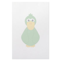Goofy Green Duck stationery
