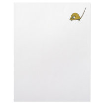 goofy horseshoe crab customized letterhead