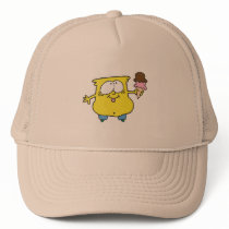 goofy ice cream monster trucker hats