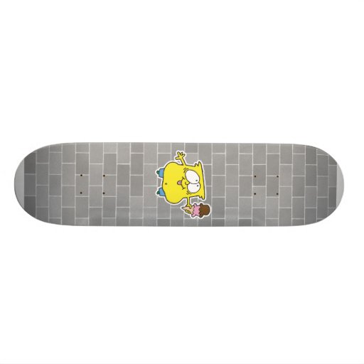 goofy ice cream monster skate board decks