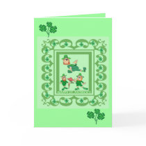 Goofy Leprechauns cards
