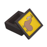 goofy llama cartoon premium gift box