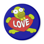Goofy Love Bug Magnet