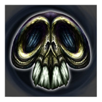 Goofy Ornate Skull posters by TinyMan_Graphics Goofy Ornate Skull posters