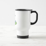 goofy penguin on skateboard mug