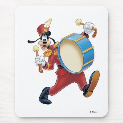 Goofy Playing a Drum mousepads