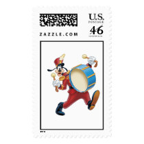 Goofy Playing a Drum postage