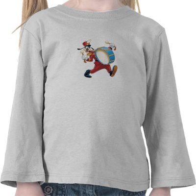 Goofy Playing a Drum t-shirts