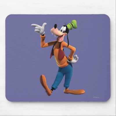 Goofy Pointing mousepads