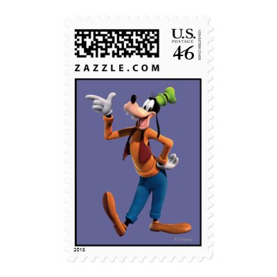 Goofy Pointing stamps