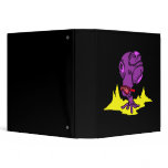 goofy purple extraterrestrial binders