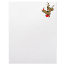 goofy rudolph custom letterhead