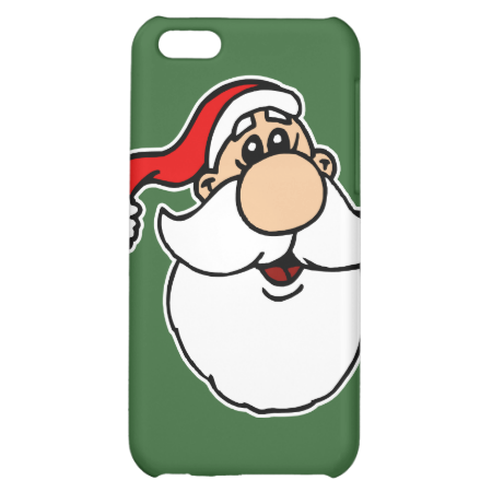 Goofy Santa Head iPhone 5C Case
