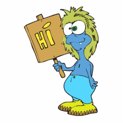 goofy silly monster saying hi photo cutouts Zazzle_photosculpture goofy silly monster saying hi photo cutouts Zazzle_photosculpture