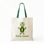 Goofy Turtle Tote Bag