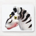 Goofy Zebra mousepads