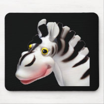 Goofy Zebra mousepads