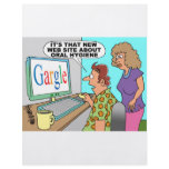 Google Parody Cartoon flyers