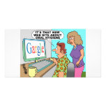 Google Parody Cartoon photo cards