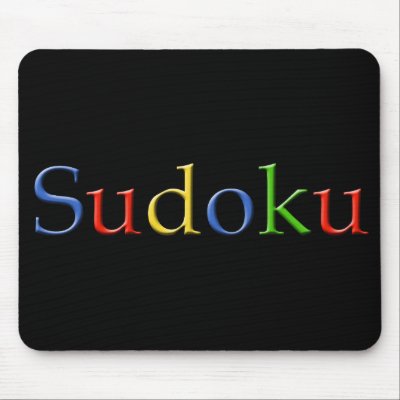 Google Sudoku Mousepad by rudejapan