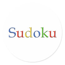 Google Sudoku Sticker by rudejapan Google Sudoku Sticker
