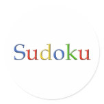 Google Sudoku Sticker