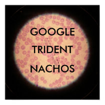 Google Trident Nachos under a microscope posters