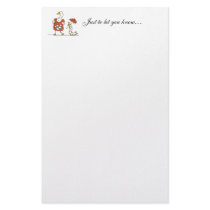 Goose and Caterpillar Stationery