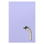 Goose:  Brown Chinese Head Customized Stationery