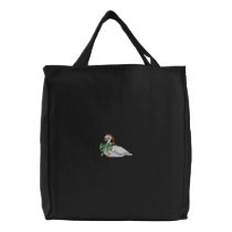 Goose embroidered bags by ZazzleEmbroidery Goose embroidered bags