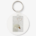 goose heart keychain by churchto12 goose heart keychain