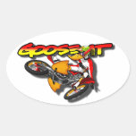 Goose It whip sticker set