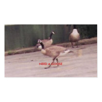GOOSE, NEED A GOOSE BUSINESS CARDS