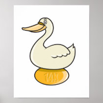 goose with golden egg posters