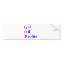 GOP - Bush's definition of Republican Party bumper stickers