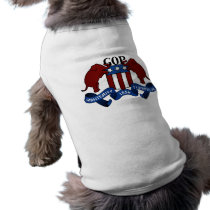 GOP Coat of Arms pet clothing by AmericanElephant GOP Coat of Arms pet clothing